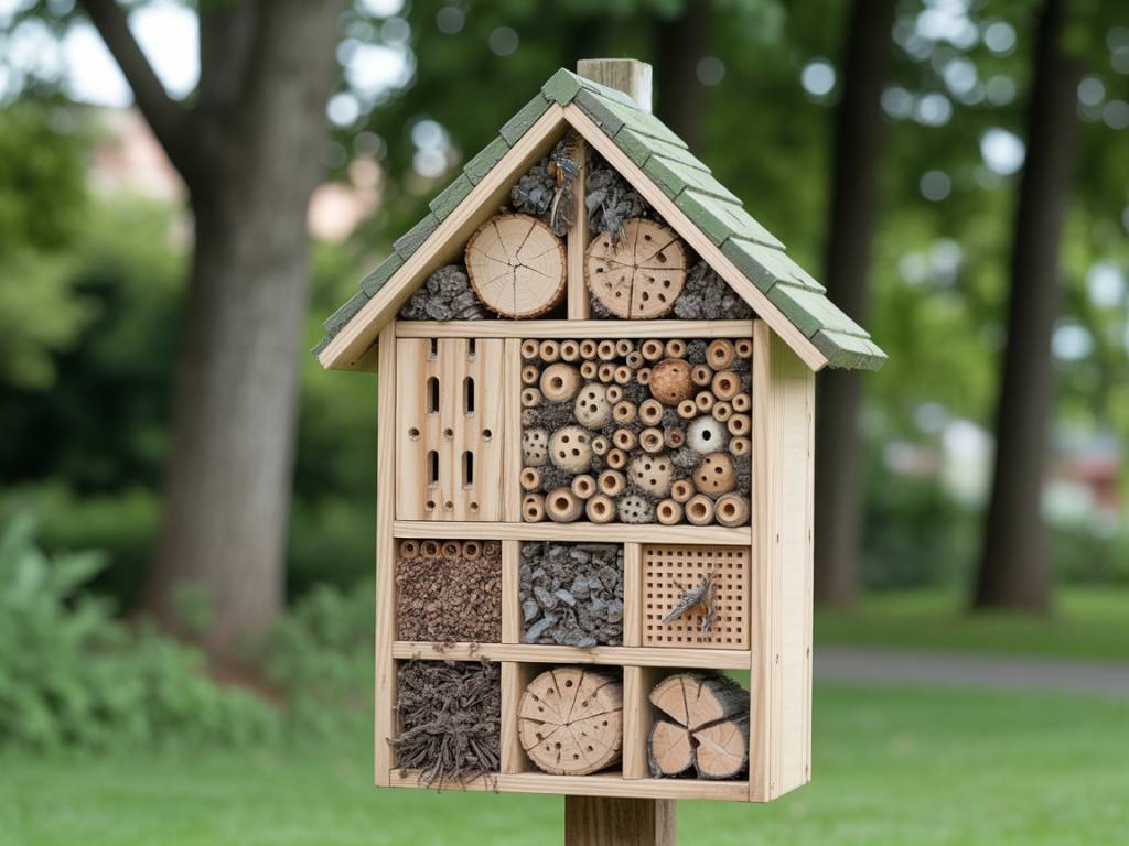 Hotel à insectes : construire et installer un refuge pour la faune utile du jardin